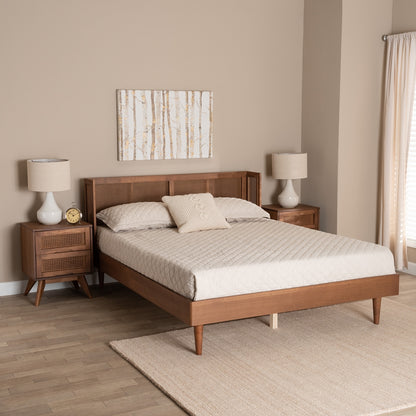 Baxton Studio - Rina King Bedroom Set in Ash Walnut - MG97151-Ash Walnut-King-3PC Set view 11