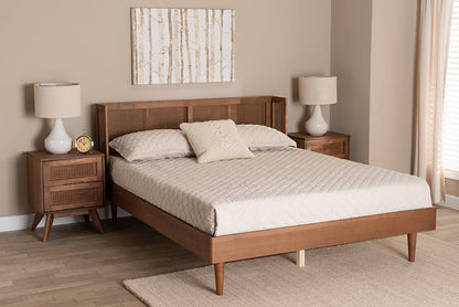 Baxton Studio - Rina Queen Bedroom Set in Ash Walnut - MG97151-Ash Walnut-Queen-3PC Set view 10