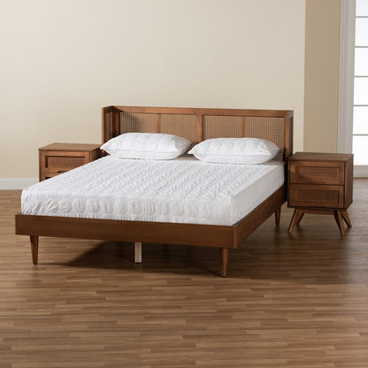 Baxton Studio - Rina Queen Bedroom Set in Ash Walnut - MG97151-Ash Walnut-Queen-3PC Set view 12
