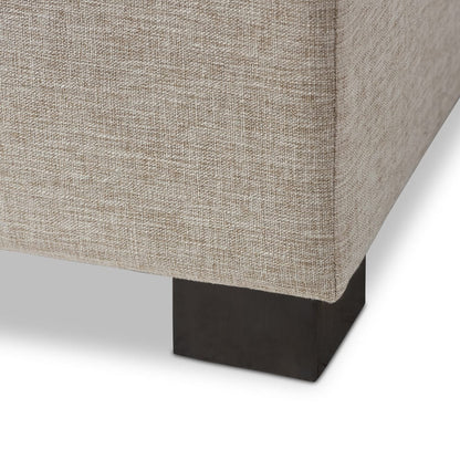 Baxton Studio - RoaNoke Storage Bench in Beige - BBT3101-OTTO-Beige-H1217-3 view 5