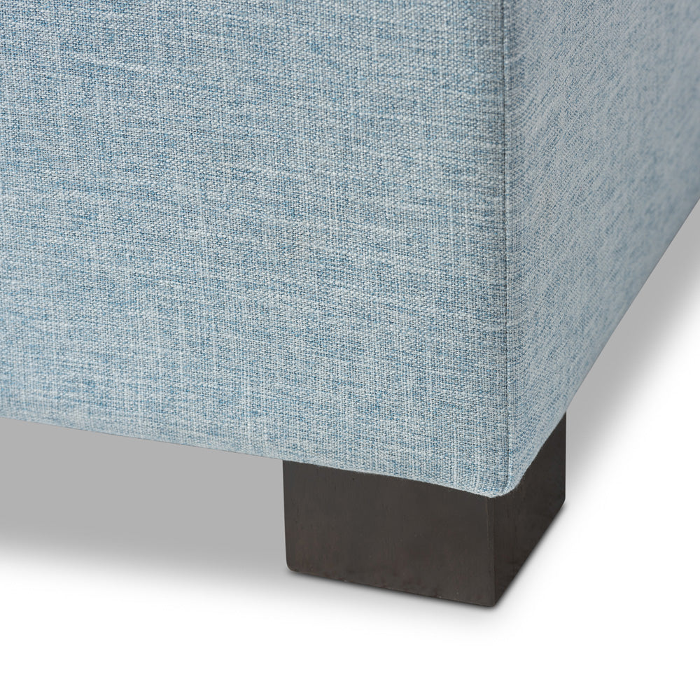 Baxton Studio - RoaNoke Storage Bench in Light Blue - BBT3101-OTTO-Light Blue-H1217-21 view 5