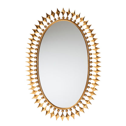 Baxton Studio - Rogier Mirror in Antique goldleaf - RXW-10054 view 1