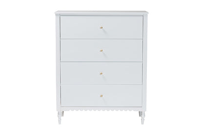 Baxton Studio - Roni Chest - Roni-White-Chest view 3
