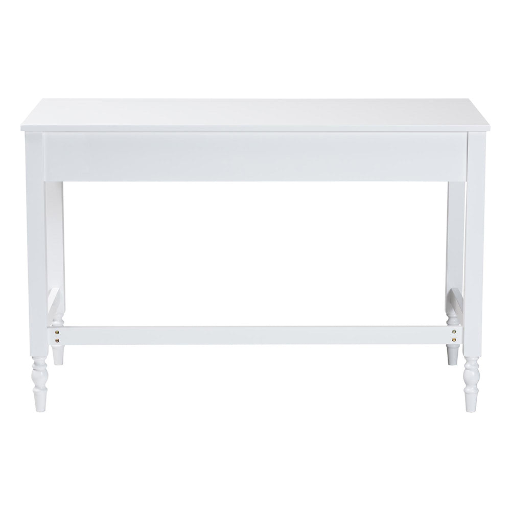 Baxton Studio - Roni Desk in White - Roni-White-Desk view 5