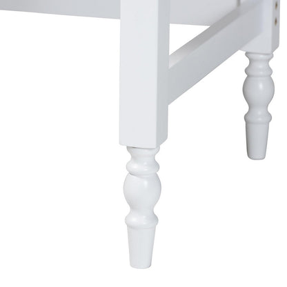 Baxton Studio - Roni Desk in White - Roni-White-Desk view 7
