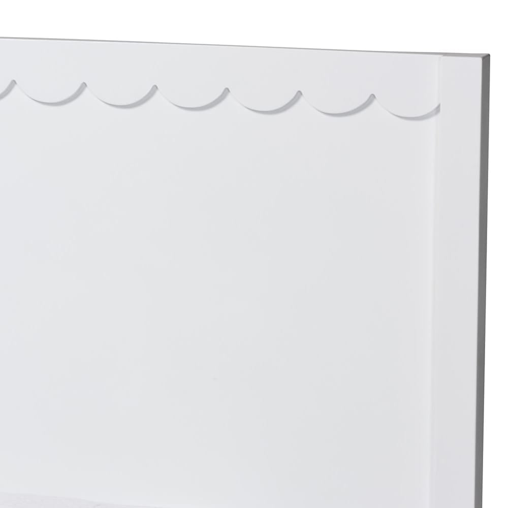 Baxton Studio - Roni Full Bedroom Set in White - Roni-White-Full 4PC Bedroom Set 1 view 8