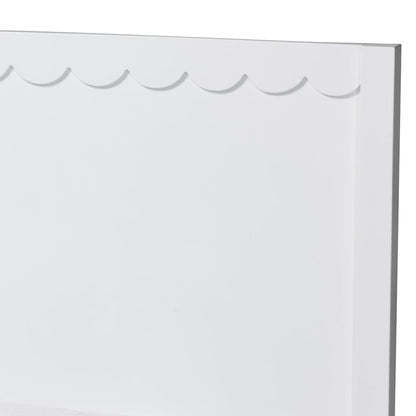 Baxton Studio - Roni Full Bedroom Set in White - Roni-White-Full 4PC Bedroom Set 1 view 8