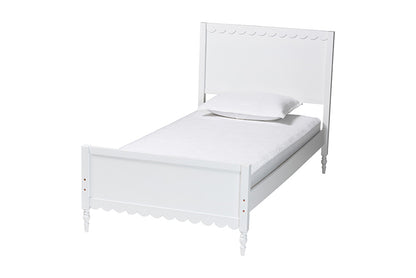 Baxton Studio - Roni Full Bedroom Set - Roni-White-Full 4PC Bedroom Set 2 view 3