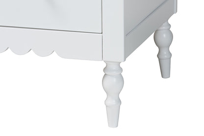 Baxton Studio - Roni Full Bedroom Set - Roni-White-Full 4PC Bedroom Set 2 view 9