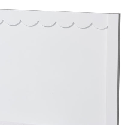 Baxton Studio - Roni Twin Size Bed in White - Roni-White-Twin view 4