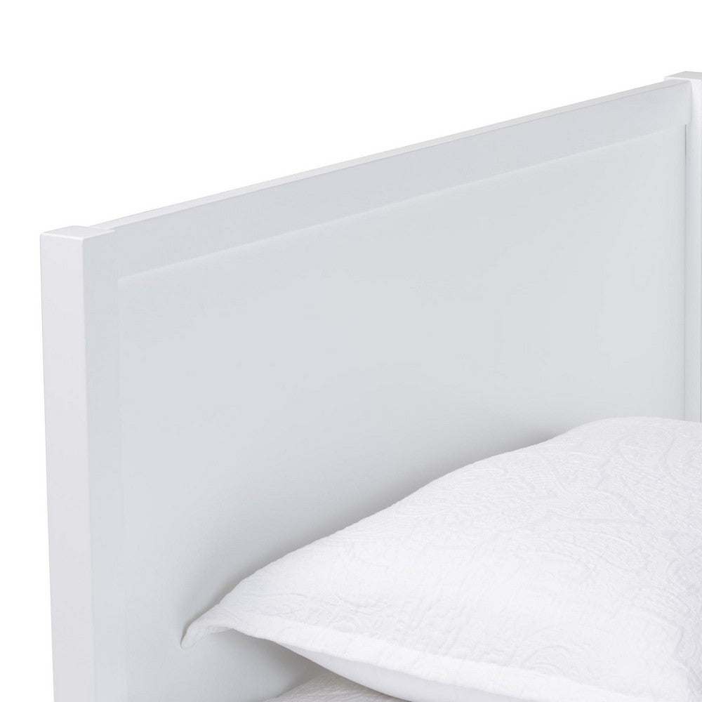 Baxton Studio - Roni Twin Size Daybed in White - Roni-White-Daybed-Twin view 4