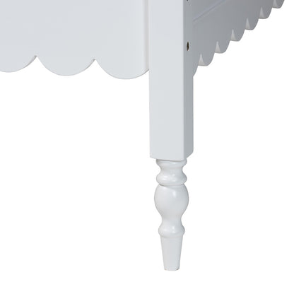Baxton Studio - Roni Twin Size Daybed in White - Roni-White-Daybed-Twin view 5
