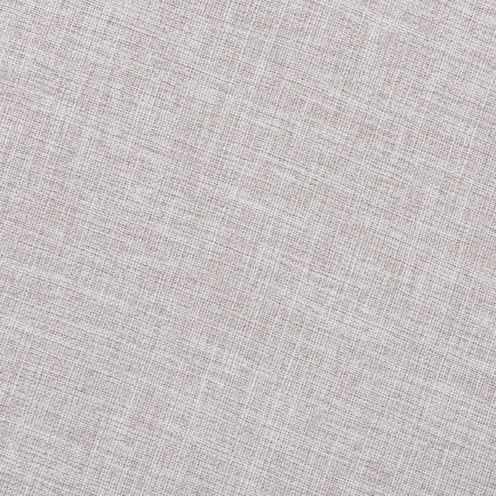 Baxton Studio - Rosine Ottoman in Light Grey - 1708-Light Gray view 5