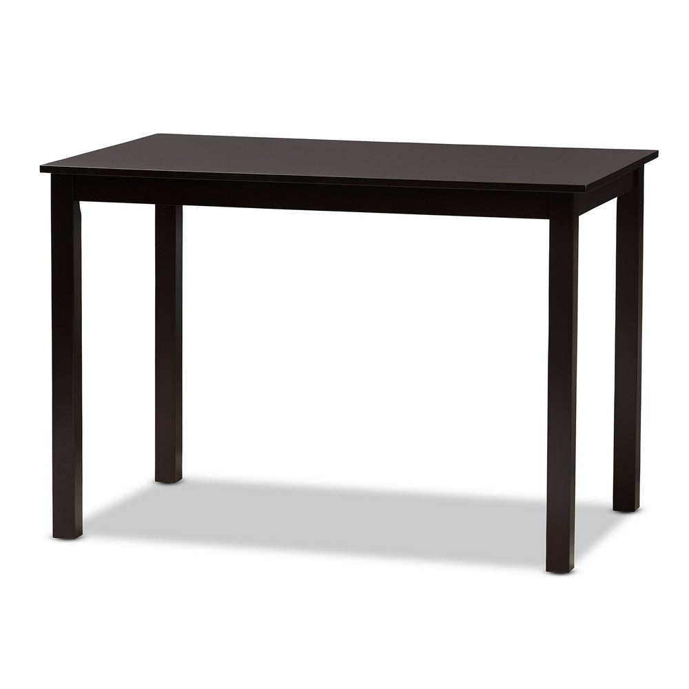Baxton Studio - Ruth Dining Set in Beige/Dark Brown - RH133C-Dark Brown/Sand Dining Set view 3