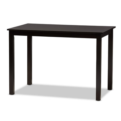 Baxton Studio - Ruth Dining Set in Beige/Dark Brown - RH133C-Dark Brown/Sand Dining Set view 3