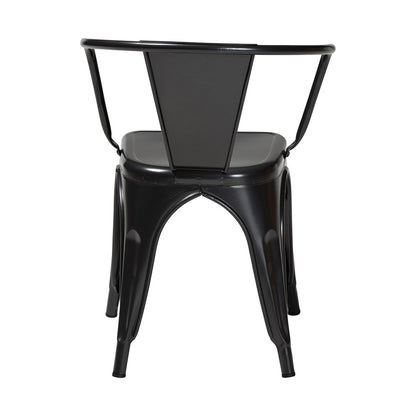 Baxton Studio - Ryland Set of 4 Dining Chairs in Dark Grey - AY-MC02-Dark Grey-DC view 5