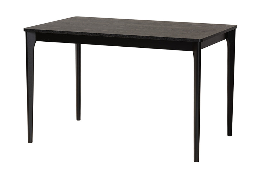 Baxton Studio - Sabelle Dining Set - KYG002C-Black-5PC Dining Set view 3
