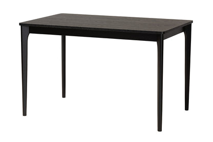 Baxton Studio - Sabelle Dining Set - KYG002C-Black-5PC Dining Set view 3