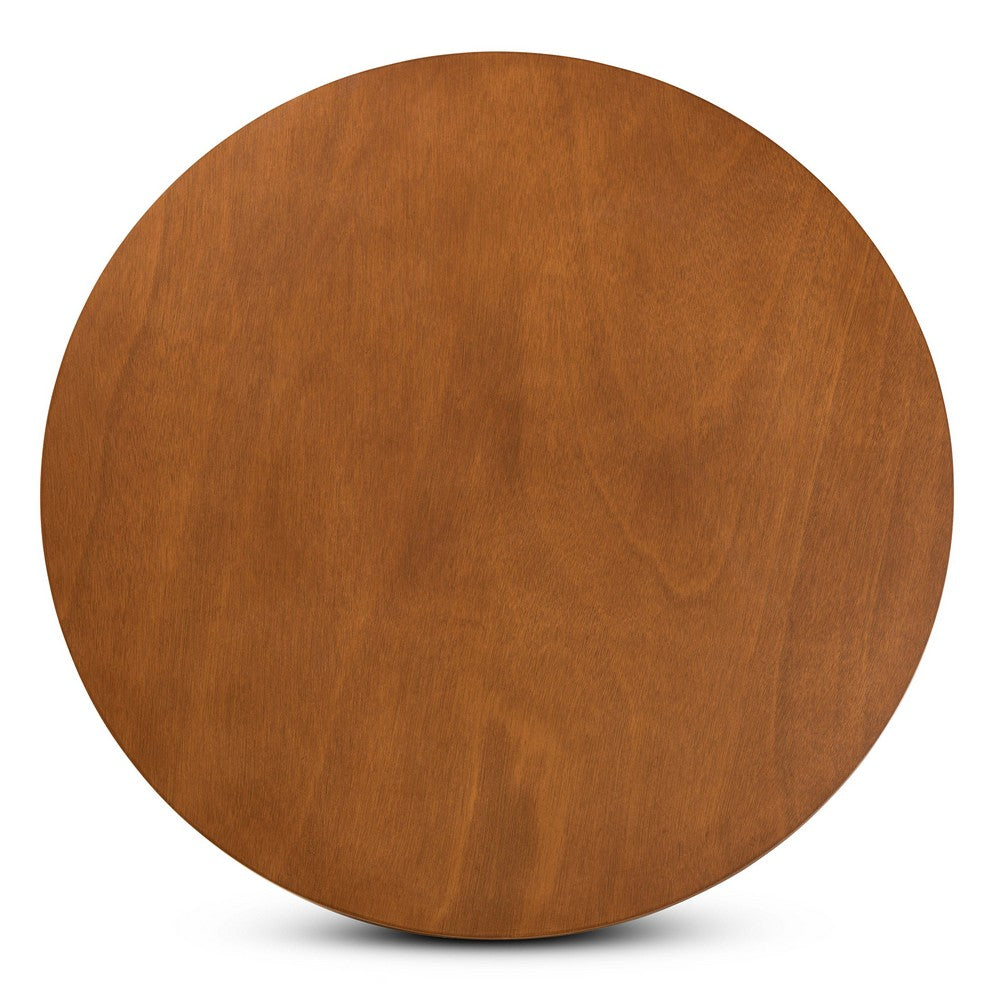 Baxton Studio - Salida Dining Set in Walnut Brown - Salida-Walnut-5PC Dining Set view 4