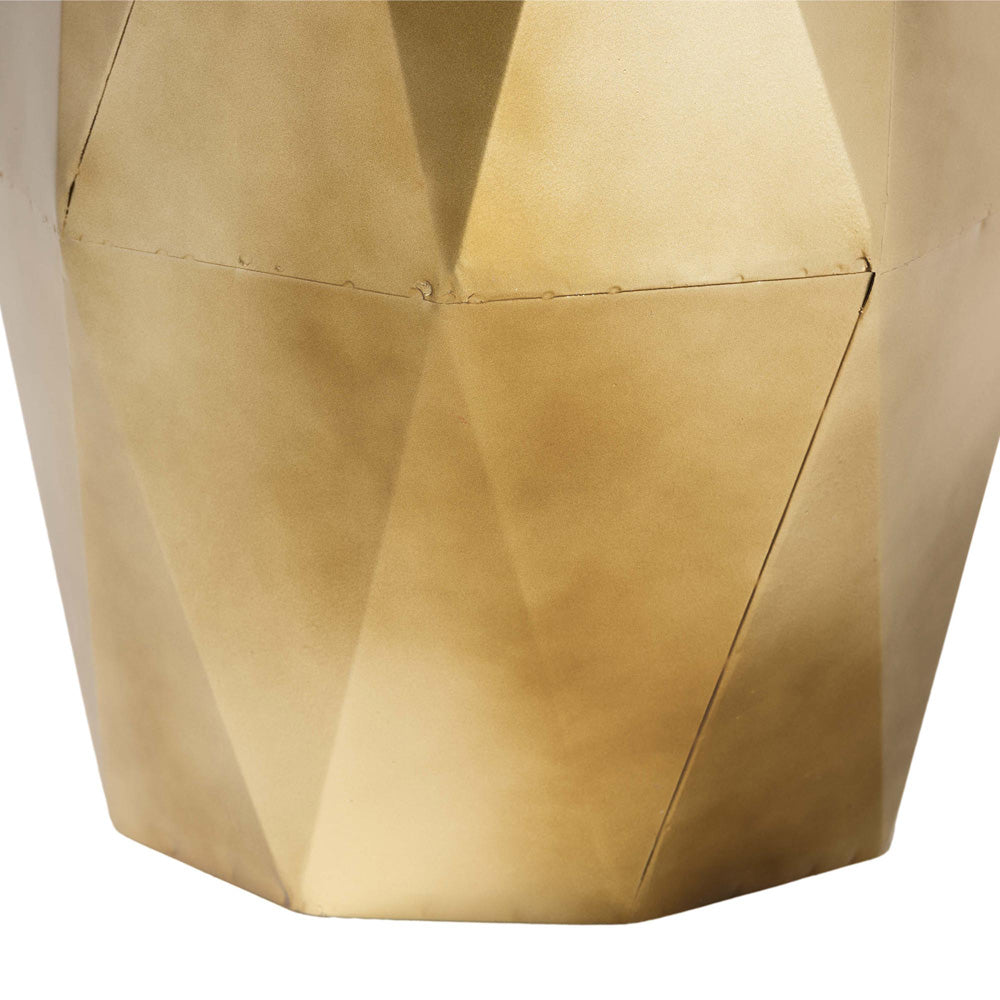 Baxton Studio - Salman End Table in Bronze - H01-123219-Bronze/Metal-Side Table view 3