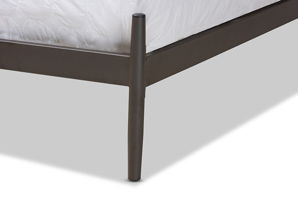 Baxton Studio - Samir Full Size Bed - TS-Lidia-Black-Full view 6