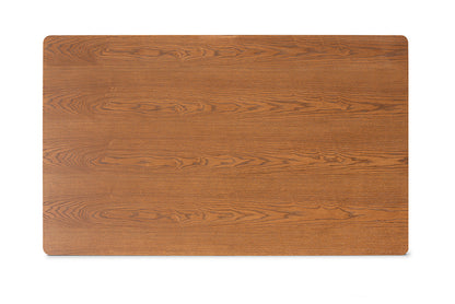 Baxton Studio - Sanford Dining Bench - BBT8051.11-Grey/Walnut-3PC Dining Nook Set view 6