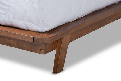 Baxton Studio - Sante Full Size Bed - BBT6735-Grey-Full view 7