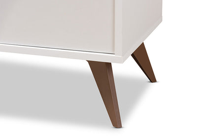 Baxton Studio - SerafiNo Wine Cabinet - SEWC16001WI-White/Columbia view 7