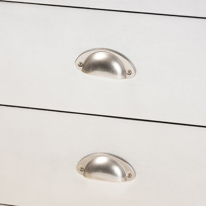 Baxton Studio - Serge Storage Cabinet in Silver - JY17B165-Silver-Cabinet view 7
