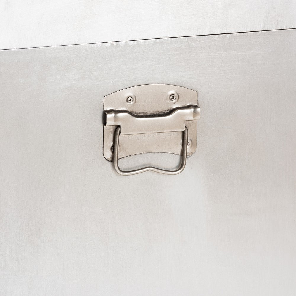 Baxton Studio - Serge Storage Cabinet in Silver - JY17B168-Silver-Cabinet view 8