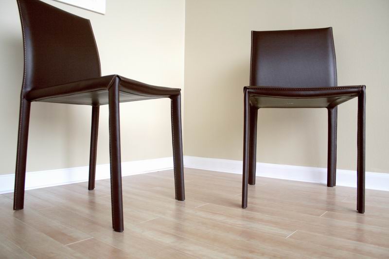 Baxton Studio - Set of 2 Dining Chairs in Brown - ALC-1822 Brown view 4