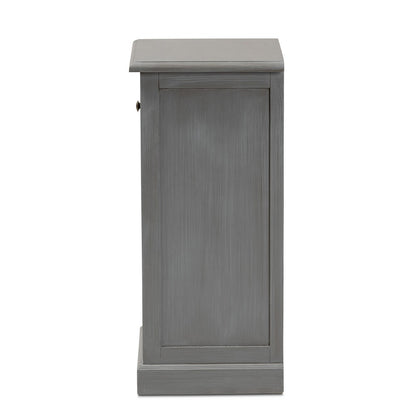 Baxton Studio - Sheldon End Table in Grey - JY20B072-Grey-ET view 4