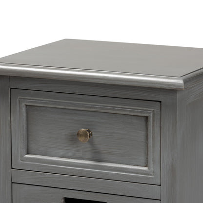 Baxton Studio - Sheldon End Table in Grey - JY20B072-Grey-ET view 5
