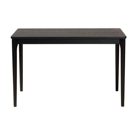 Baxton Studio - Sherwin Dining Table in Black - Sherwin-Black-DT view 2