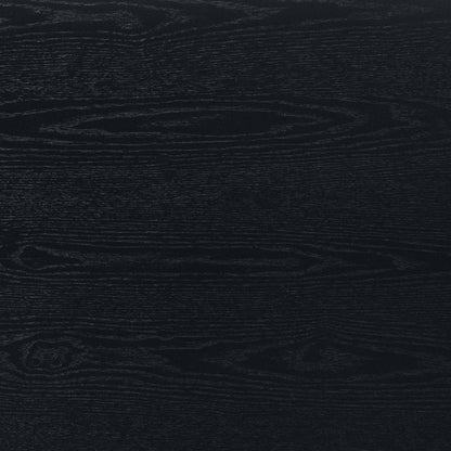 Baxton Studio - Sherwin Dining Table in Black - Sherwin-Black-DT view 6