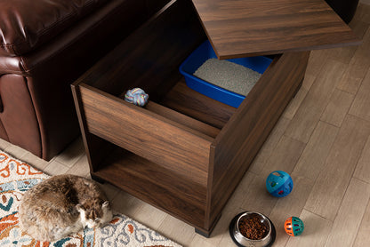 Baxton Studio - Skylar Cat House - SECHC150090WI-Columbia-Cat House view 8