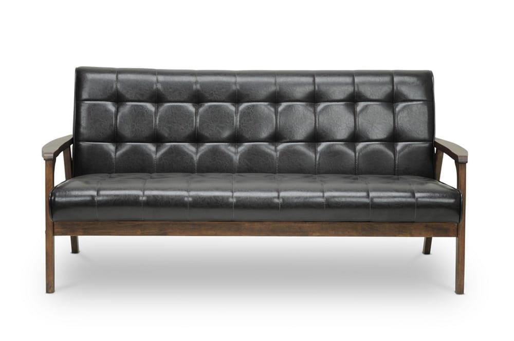 Baxton Studio - Sofa in Brown - TOGO SF-109-541 view 2