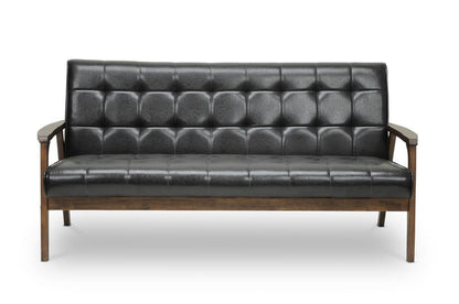 Baxton Studio - Sofa in Brown - TOGO SF-109-541 view 2