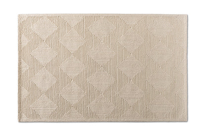 Baxton Studio - Sovanna Rug - Sovanna-Ivory-Rug view 1