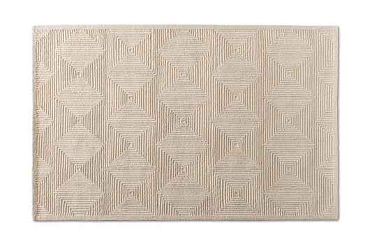 Baxton Studio - Sovanna Rug - Sovanna-Ivory-Rug view 1