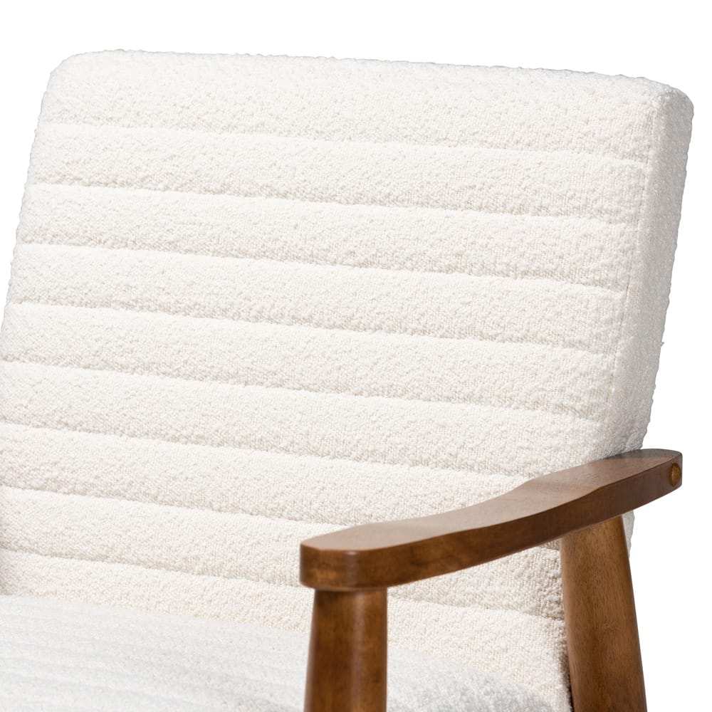 Baxton Studio - Stratton Chair in Cream/Walnut Brown - BBT8013.16-Maya-Cream/Walnut-CC view 5