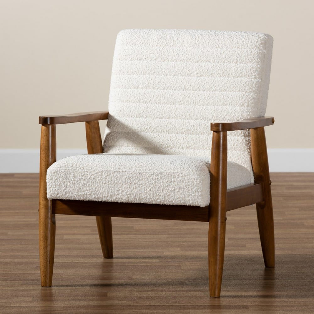 Baxton Studio - Stratton Chair in Cream/Walnut Brown - BBT8013.16-Maya-Cream/Walnut-CC view 9