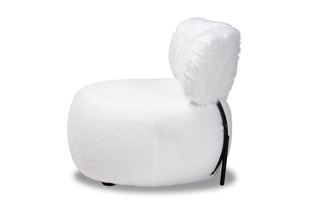 Baxton Studio - Tayla Chair - 2012-White-CC view 3