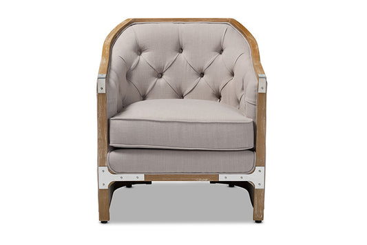 Baxton Studio - Terina Chair - TSF7763-Beige-CC view 2