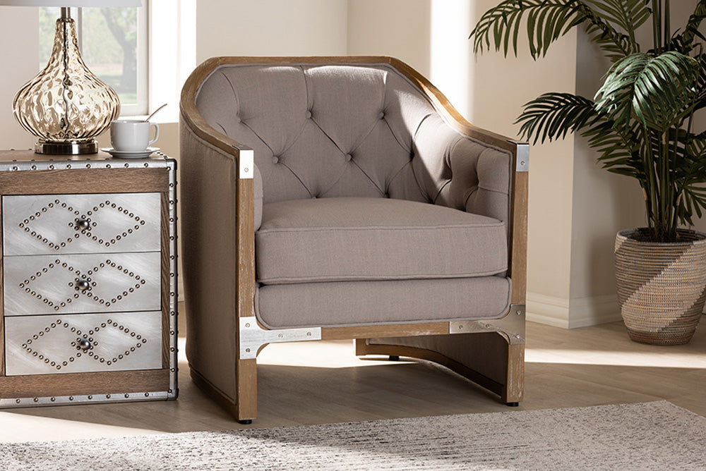 Baxton Studio - Terina Chair - TSF7763-Beige-CC view 5