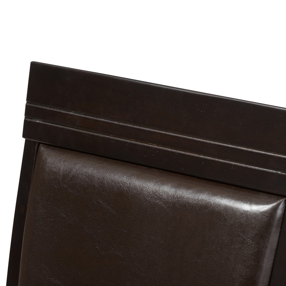 Baxton Studio - Thea Set of 2 Dining Chairs in Dark Brown - RH131C-Dark Brown-DC view 4