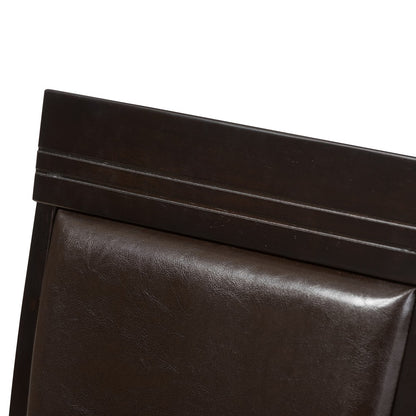 Baxton Studio - Thea Set of 2 Dining Chairs in Dark Brown - RH131C-Dark Brown-DC view 4
