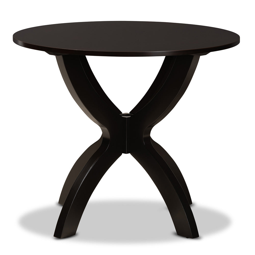 Baxton Studio - Tilde Dining Table in Dark Brown - RH7232T-Dark Brown-35-IN-DT view 2