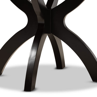 Baxton Studio - Tilde Dining Table in Dark Brown - RH7232T-Dark Brown-35-IN-DT view 4