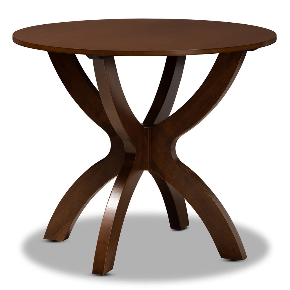 Baxton Studio - Tilde Dining Table in Walnut - RH7232T-Walnut-35-IN-DT view 1
